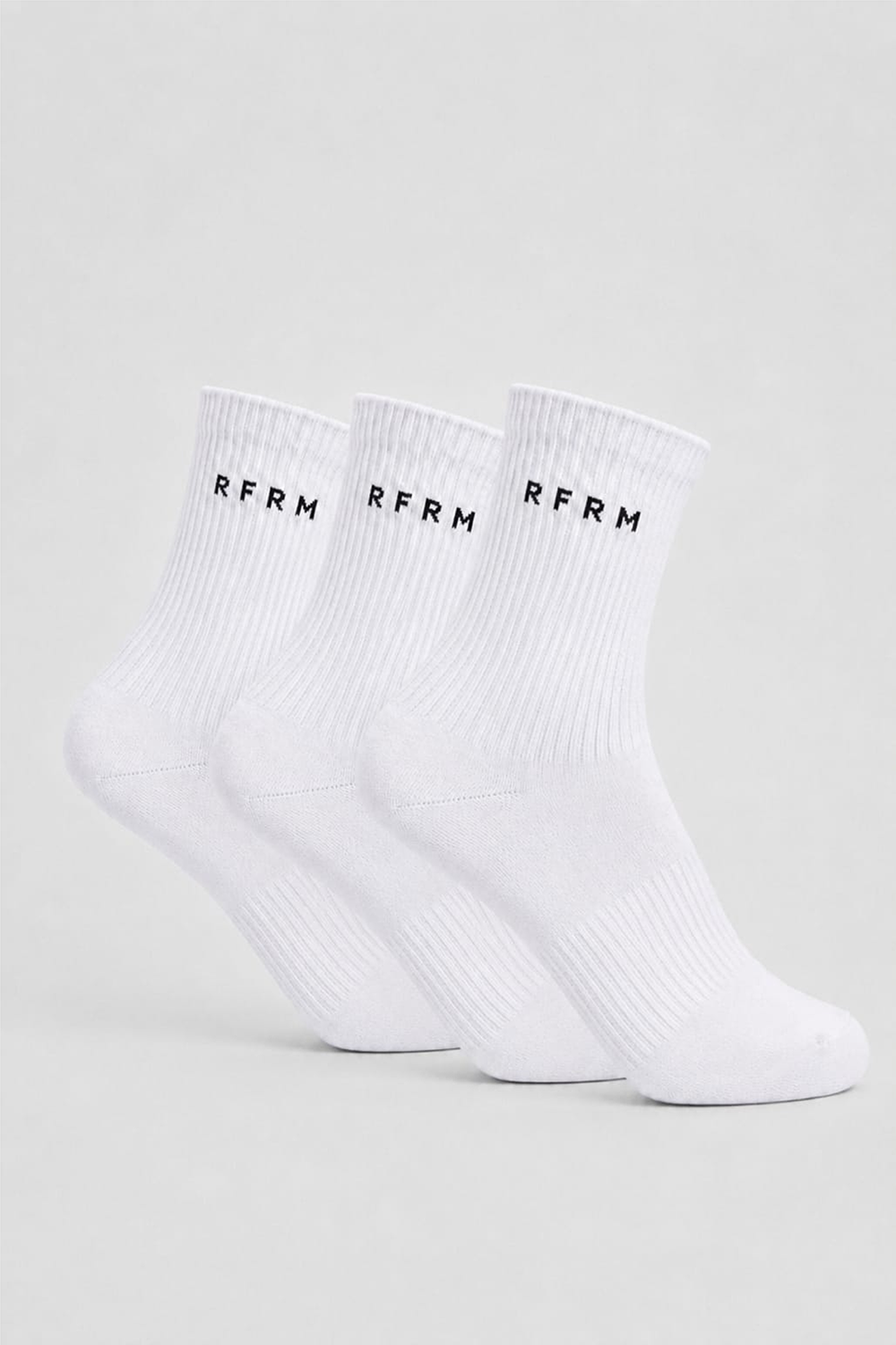 Core Everyday Crew Socks (3 Pack) - White