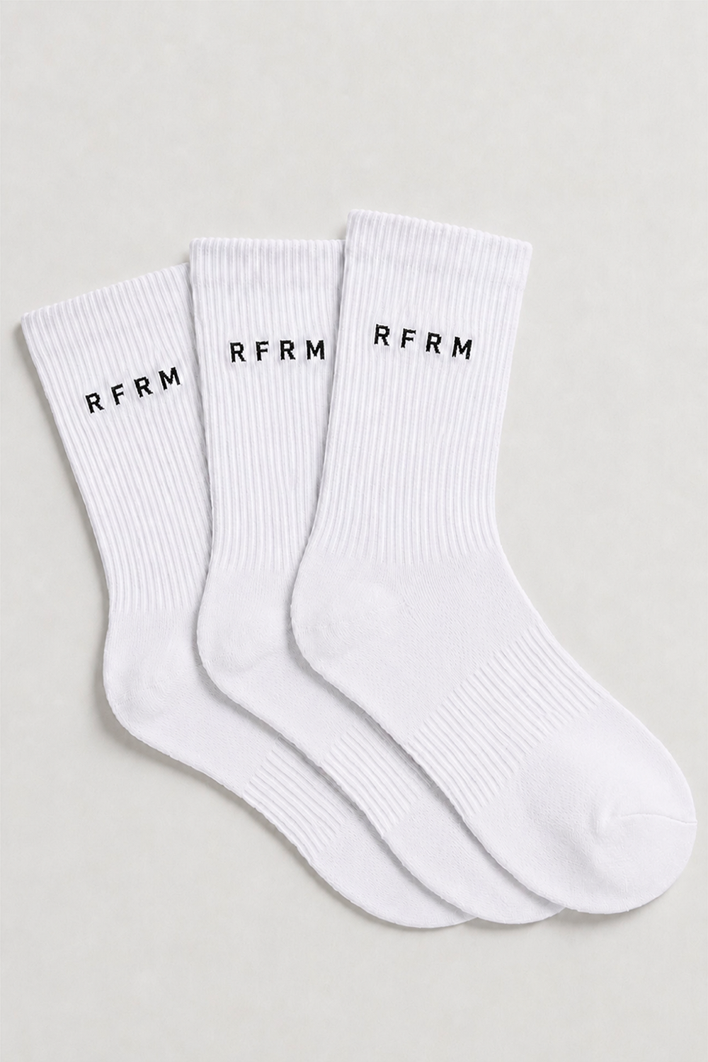 Core Everyday Crew Socks (3 Pack) - White